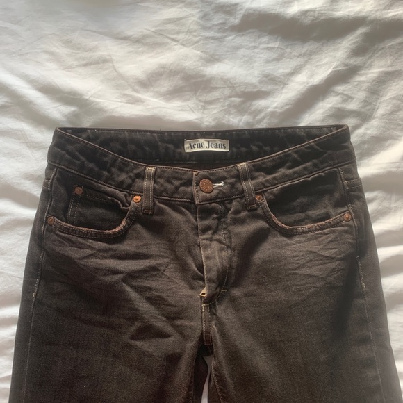 Brown vintage Acne Jeans - Picture 3 of 4